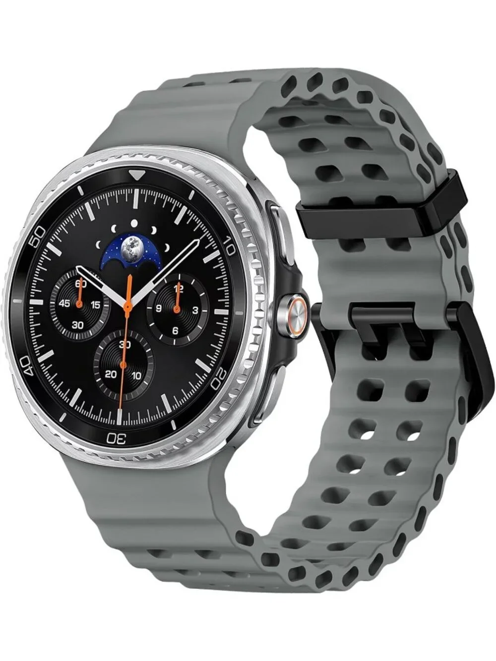 Unisex All Grey Analog Quartz Breathable Marine Replacement Samsung Galaxy Watch